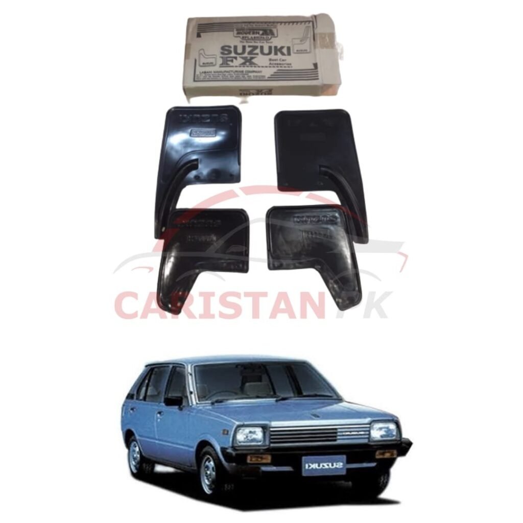 Suzuki FX Mud Flaps Splash Guards Black