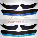 Universal Front Bumper Splitter 3 Piece In 5 Colors 5