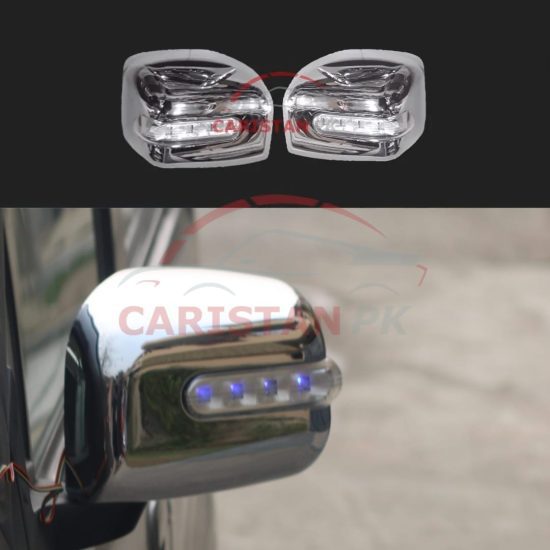 Toyota Hilux Vigo LED Side Mirror Chrome Cover