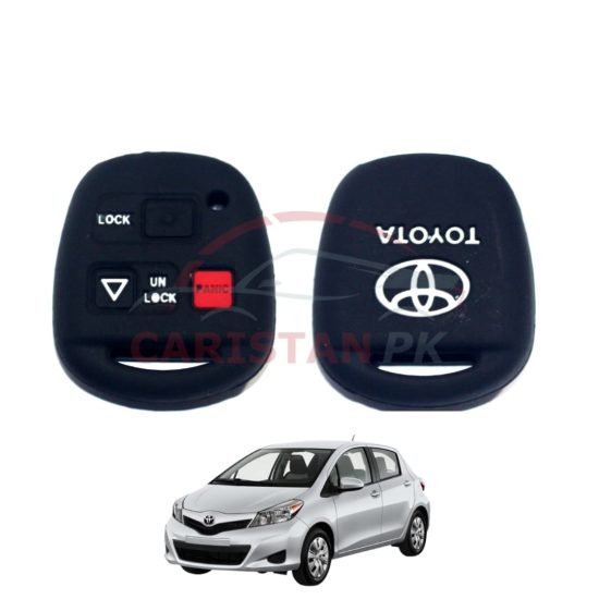 Toyota Vitz Silicone PVC Key Cover Design A 2011-16