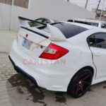 Unpainted ABS Plastic Mugen Style Trunk Spoiler 4 Piece 1