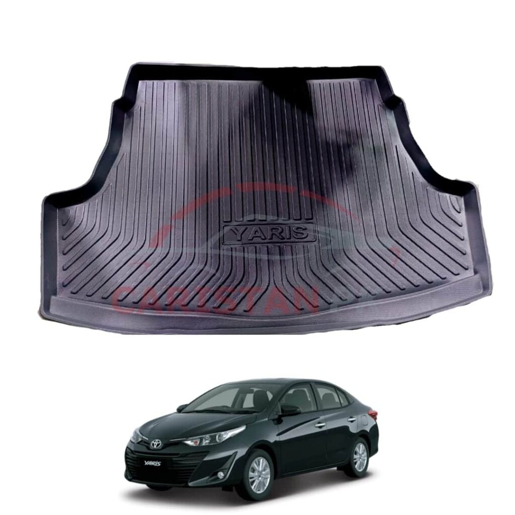 Toyota Yaris 5D Trunk Mat Black
