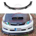 Universal Sedan Front Bumper Splitter 3 Piece