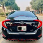 Honda Civic Redline Bumper Diffuser 2016-21 2