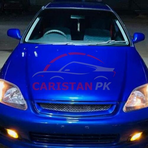 Honda Civic EK Mesh Grille Black 1