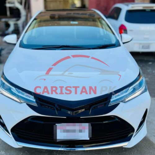 Toyota Corolla TRD Grille Gloss Black 2017-24 1