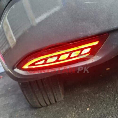 Honda Vezel Lamborghini Rear Bumper Reflector Light 2