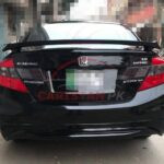 Unpainted Honda Civic Rebirth Spoiler With LED Light 1
