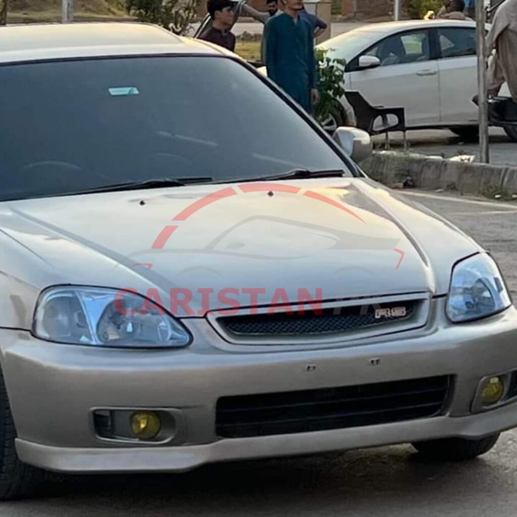 Honda Civic EK Mesh Grille Black 4