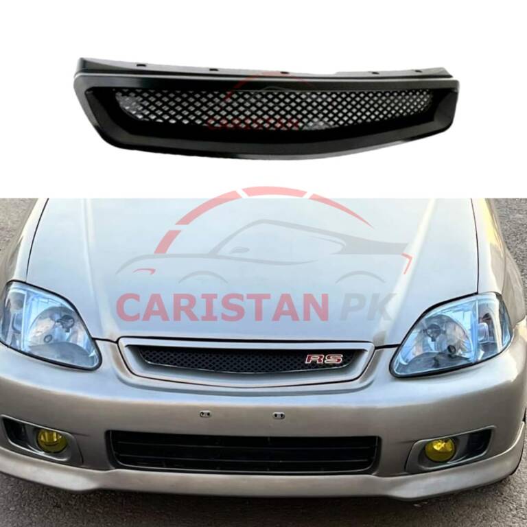 Honda Civic EK Mesh Grille Black 3