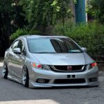 Unpainted Honda Civic Rebirth High-Grade Fiber Glass Modulo Body Kit 4Pc 4