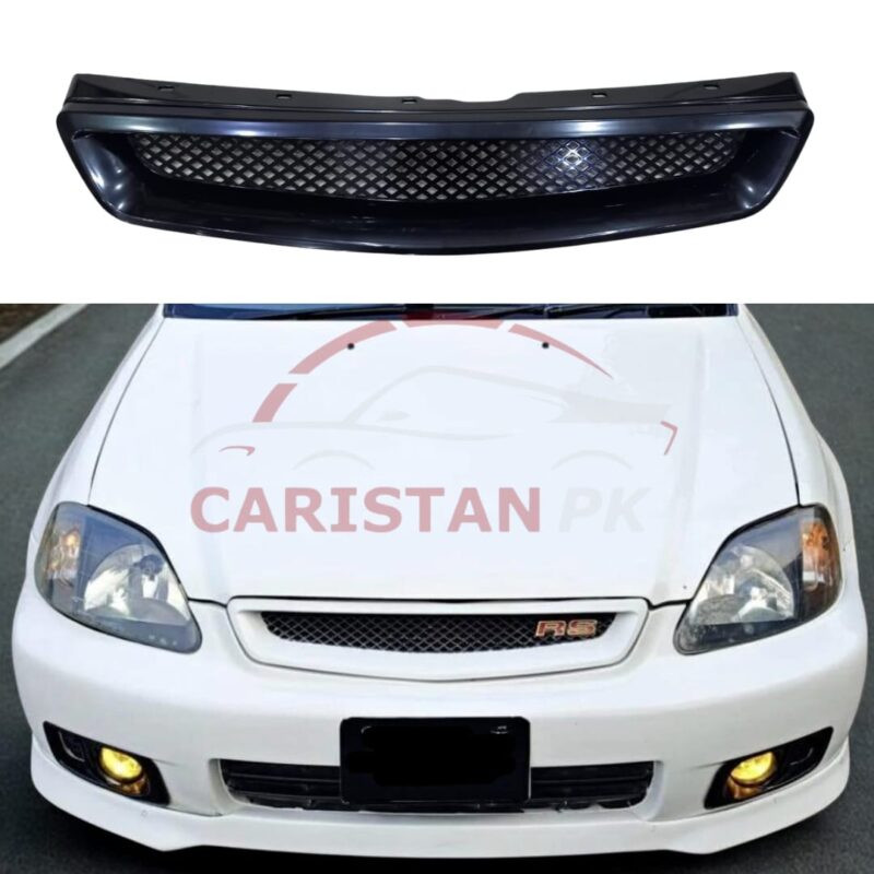 Honda Civic EK Mesh Grille Black Honda Civic EK Mesh Grille Black