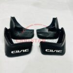 Honda Civic Mud Flaps Splash Guards Black 2001-05 2 Honda Civic Mud Flaps Splash Guards Black 2001-05 2