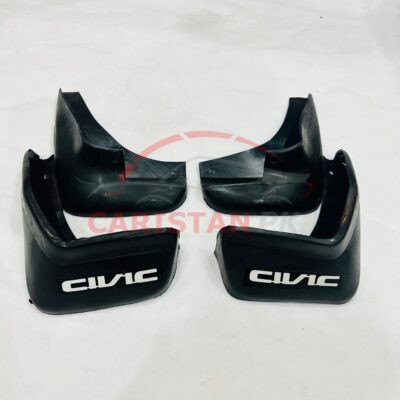 Honda Civic Mud Flaps Splash Guards Black 2001-05 2