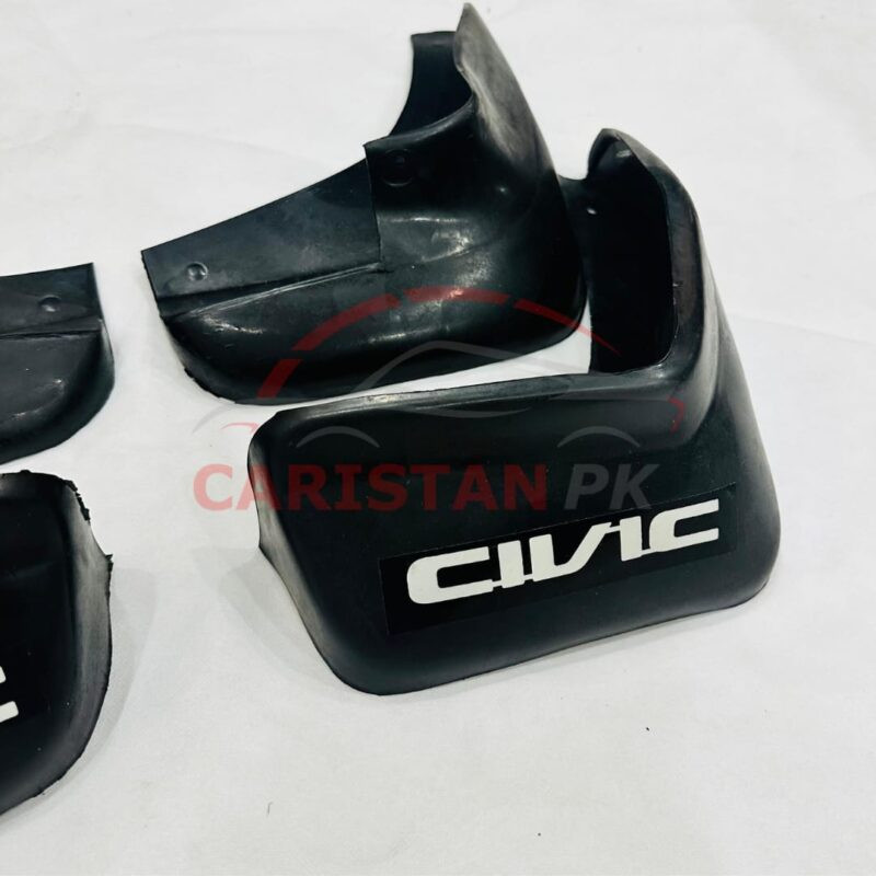 Honda Civic Mud Flaps Splash Guards Black 2001-05 1