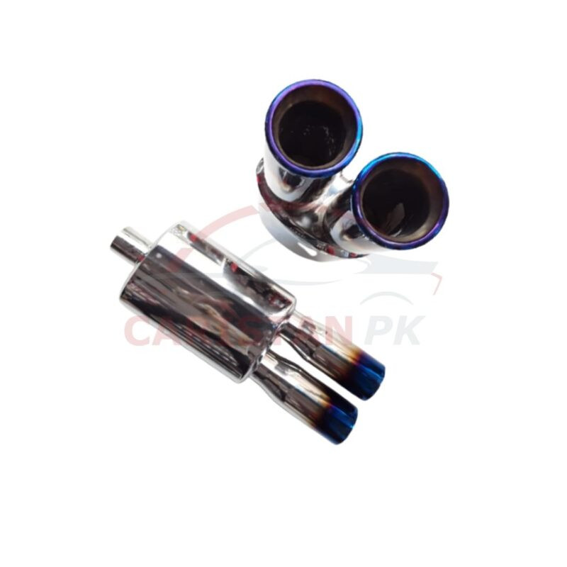HKS Drop Down Universal Twin Exhaust System With Burnt End HKS Drop Down Universal Twin Exhaust System With Burnt End