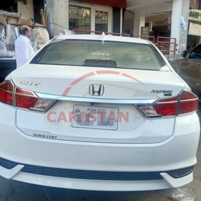 Honda City Headlight Backlight Chrome Cover Set 2022 Model & Onwards