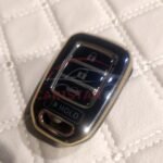 Honda City TPU Plastic Protection Key Cover Black Golden 2022 Model & Onwards 1