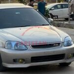 Honda Civic EK Mesh Grille Black 4 Honda Civic EK Mesh Grille Black 4