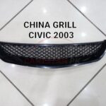 Honda Civic Mesh Grille Black 2001-05 5
