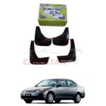 Honda Civic Mud Flaps Splash Guards Black 2001-05 Honda Civic Mud Flaps Splash Guards Black 2001-05