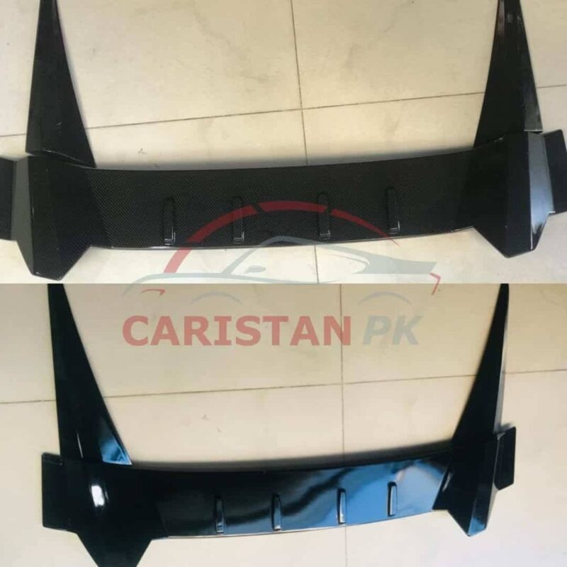Honda Civic Roof Spoiler ABS Plastic Glossy Black 2022 Model & Onwards 2