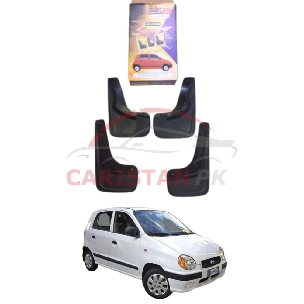 Hyundai Santro Mud Flaps Splash Guards Black