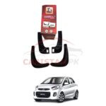 KIA Picanto Mud Flaps Splash Guards Black KIA Picanto Mud Flaps Splash Guards Black