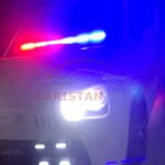 Red & Blue Neon Flasher Light 6 Bar