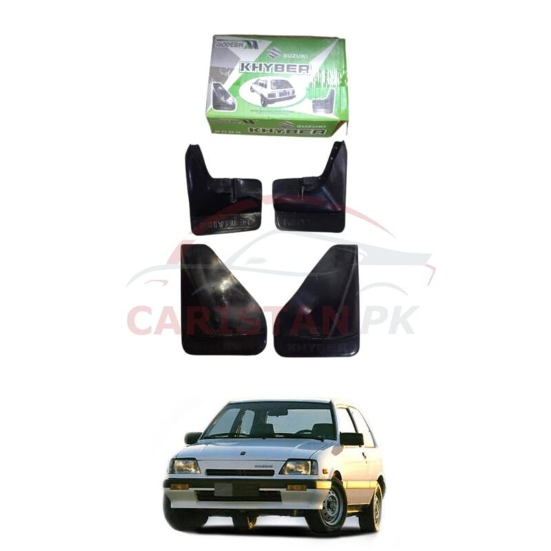 Suzuki Khyber Mud Flaps Splash Guards Black Suzuki Khyber Mud Flaps Splash Guards Black
