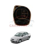 Suzuki Liana TPU Plastic Key Cover Black Golden