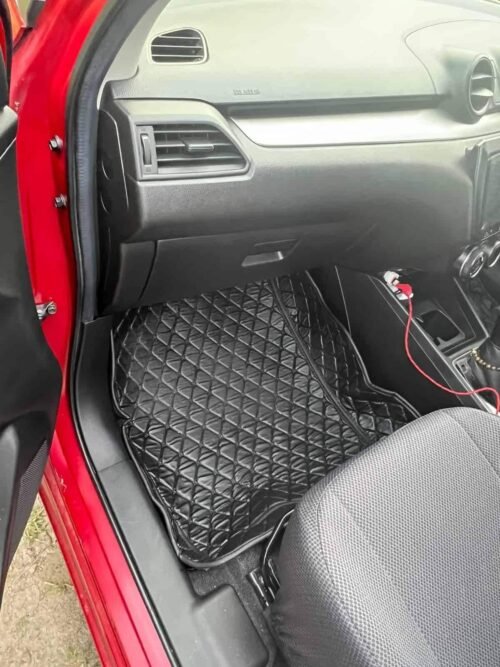 Suzuki Swift 7D Premium Floor Mats Black 2022 Model Onwards