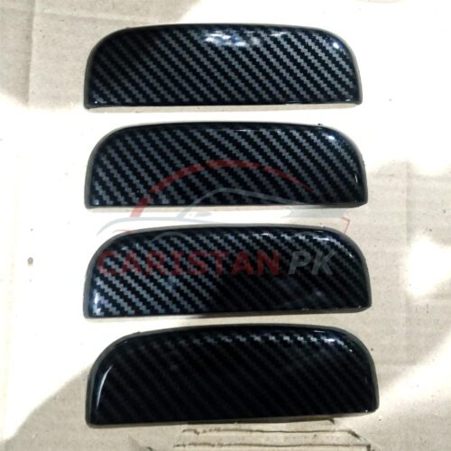 Suzuki Wagon R Carbon Fiber Handle Cover Pakistan Variant 2