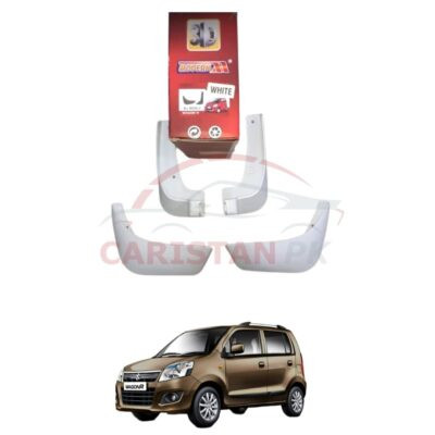 Suzuki Wagon R Pakistan Variant Mud Flaps Splash Guards White