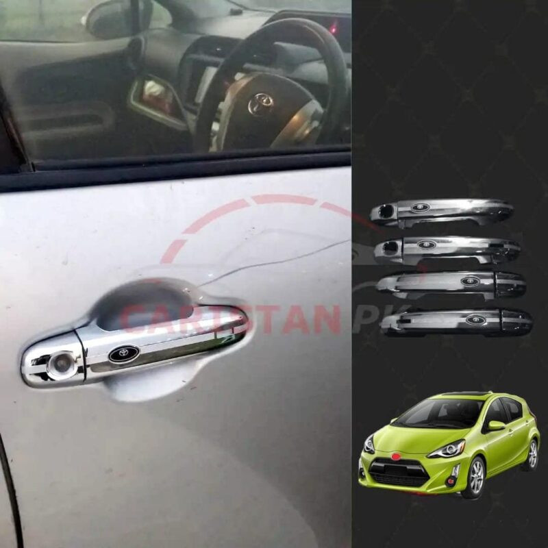 Toyota Aqua Chrome Door Handle Covers 2017-22