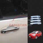 Toyota Aqua Chrome Door Handle Covers Design A 2011-16 Toyota Aqua Chrome Door Handle Covers Design A 2011-16