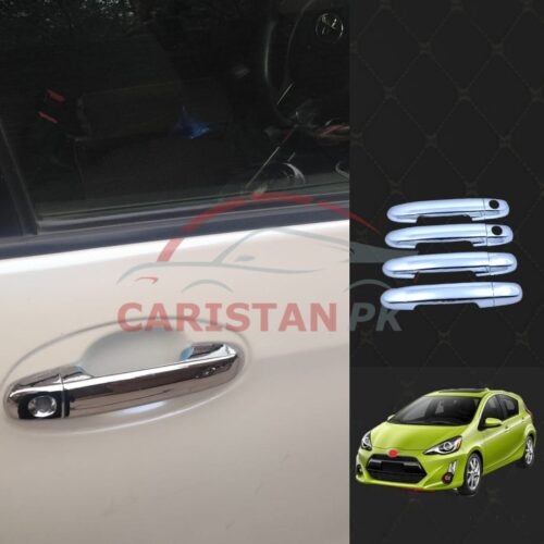 Toyota Aqua Chrome Door Handle Covers Design A 2017-22