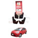 Toyota Aqua Mud Flaps Splash Guards Black 2011-16 Toyota Aqua Mud Flaps Splash Guards Black 2011-16