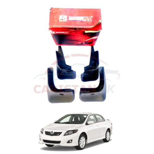 Toyota Corolla Mud Flaps Splash Guards Black 2009-10 Model