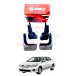 Toyota Corolla Mud Flaps Splash Guards Black 2011-13