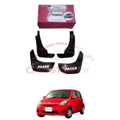 Toyota Passo Mud Flaps Splash Guards Black 2003-09