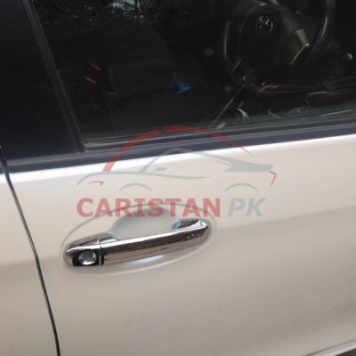 Toyota Vitz Chrome Door Handle Covers Design A 2011-16 4