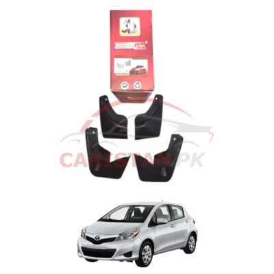 Toyota Vitz Mud Flaps Splash Guards Black 2011-16