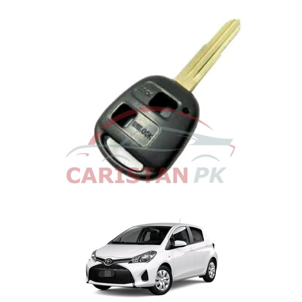 Toyota Vitz Replacement Key Shell Cover Case Design A 2017-22 Toyota Vitz Replacement Key Shell Cover Case Design A 2017-22