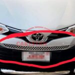 Toyota Yaris Mesh Grille Chrome Trim 3 Toyota Yaris Mesh Grille Chrome Trim 3