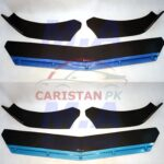 Universal Front Bumper Splitter 3 Piece In 5 Colors 5
