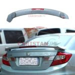 Unpainted Honda Civic Rebirth Spoiler With LED Light Unpainted Honda Civic Rebirth Spoiler With LED Light