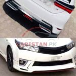 Unpainted Toyota Corolla Kantara Style Fiber Glass Body Kit 2014-16 4 Pc 5