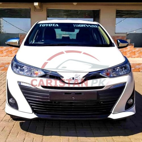 Unpainted Toyota Yaris Body Kit Fiber Glass 2 Piece 5