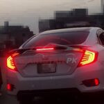 Honda Civic Lava Back Lamps Light Red 2016-21 4